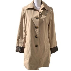 London fog trench coat. Size M